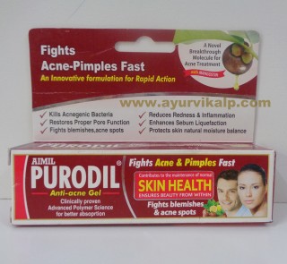 Aimil Purodil Anti Acne Gel, 20 Gms, Fights Acne, Pimples Fast